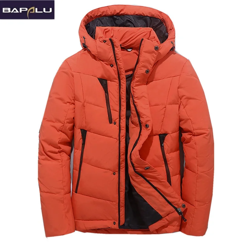 Новинка 2017 мужской пуховик теплое зимнее пальто с капюшоном мужская