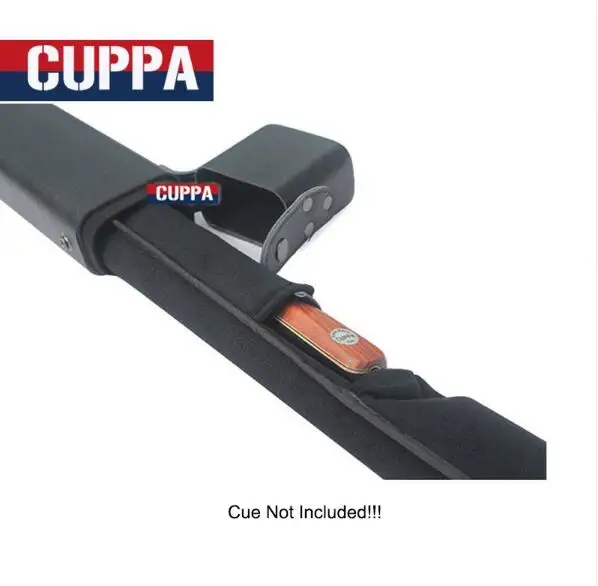 Cuppa новое поступление черный чехол из искусственной кожи 3/4 для снукера аксессуары для бильярдного снукера Длина 123 см Профессиональный чехол s Китай