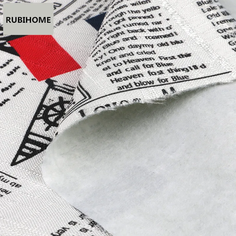RUBIHOME (50x15 0 см/шт.) хлопчатобумажная льняная ткань для шитья Лоскутная диванная