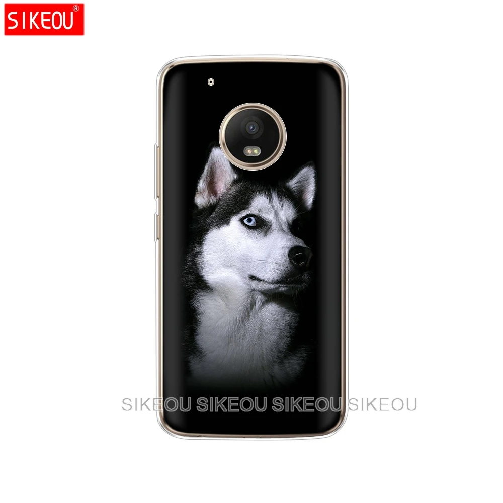 silicone case phone cover For Motorola Moto G6 G5 G5S Z2 Z3 PLAY PLUS X4 E4 E5 C soft tpu Cute tigon beast protective coque |