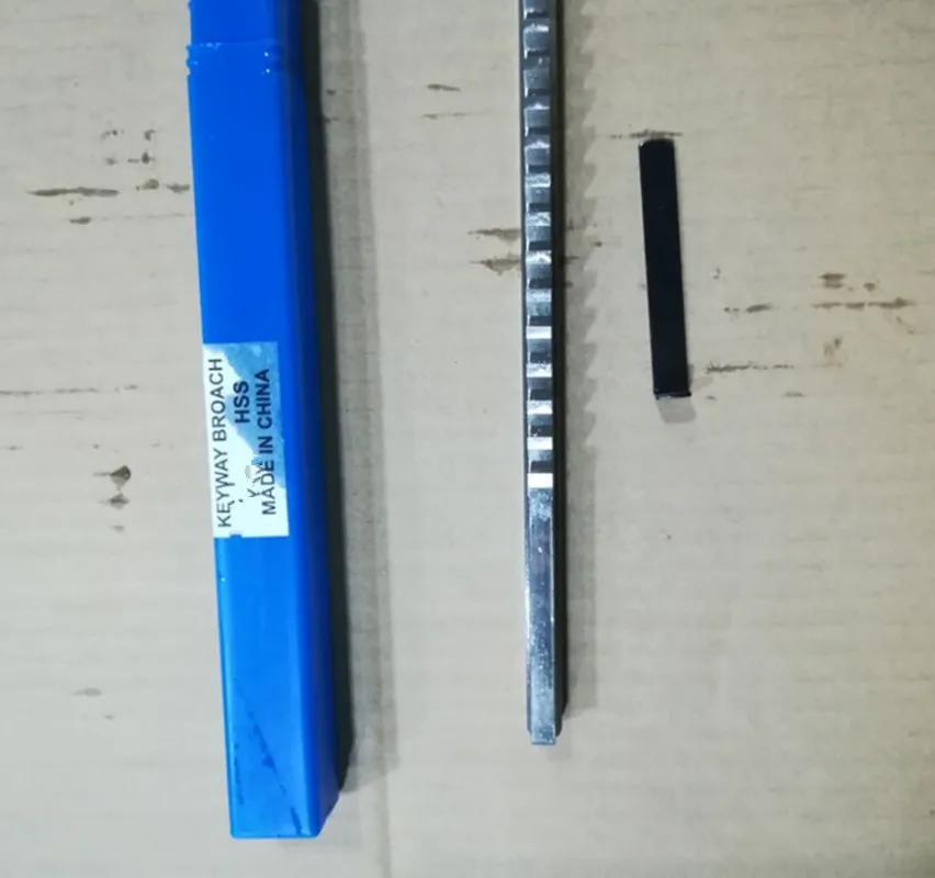 3/16 Keyway Broach C Push-Type Cutting Tool Inch Size with Shim CNC Metalworking Machining Center | Инструменты