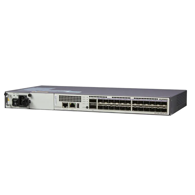 Original HW 6720 series Ethernet switch S6720S-26Q-EI-24S-AC Network Switches 24 x 10 GE SFP+ 40GE Gigabit |