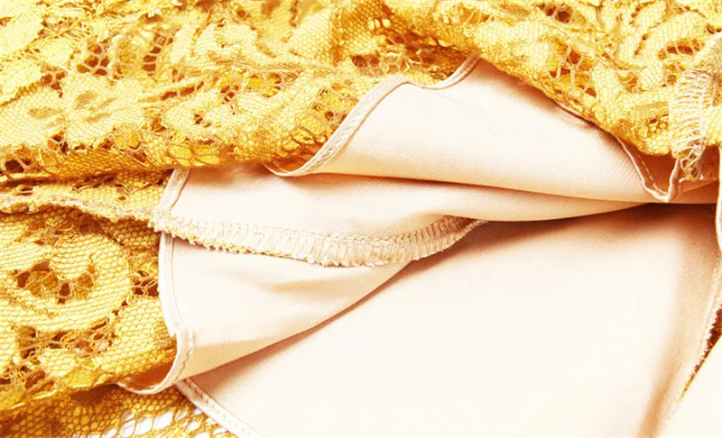 2017 High Quality Spring Womens Dresses 3/4 Sleeve Yellow Lace Dress Elegant Office Business Party Bodycon Women's | Женская одежда