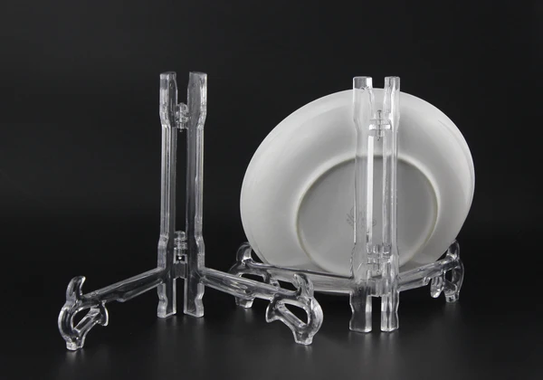 8 дюймов акриловая пластина фоторамка держатель тарелка блюдце дисплей