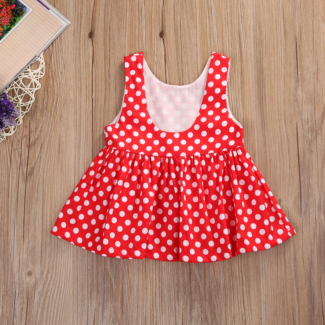 Новое милое платье для новорожденных девочек от 0 до 24 месяцев сарафан без