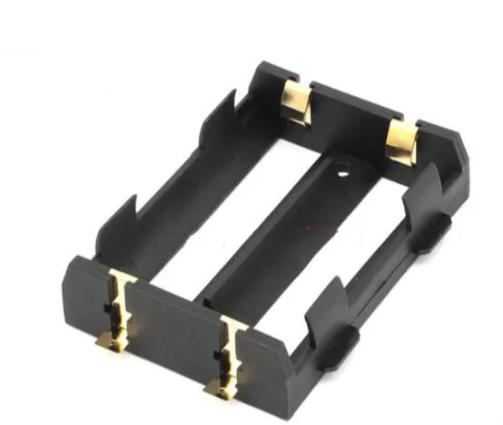 5 шт./лот 26650 батарея SMD держатель SMT коробка с бронзовые значки позолоченные для