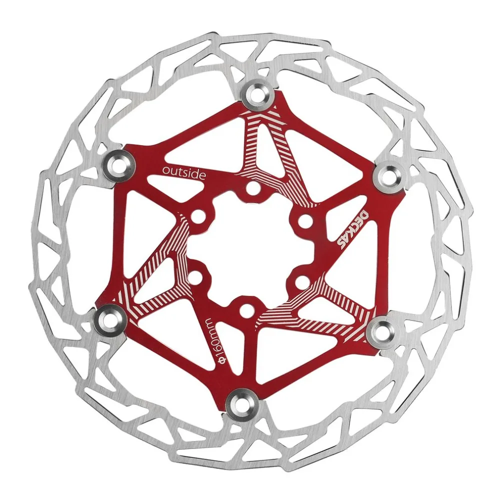 

Сверхсветильник кие тормозные диски для горного велосипеда, 4 цвета, плавающие колодки 160 мм, роторы с 6 болтами, запчасти велосипедные аксес...
