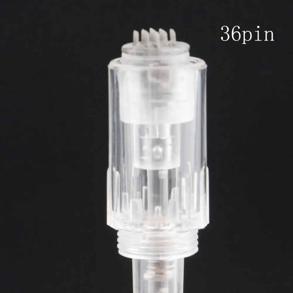 9 12 36 Pin Nano штык Порты и разъёмы Дерма ручка иголочный картридж острые наконечники для электрической авто микроиглы дермы ручка насадки для кия 10 шт./компл - Габаритные размеры: L