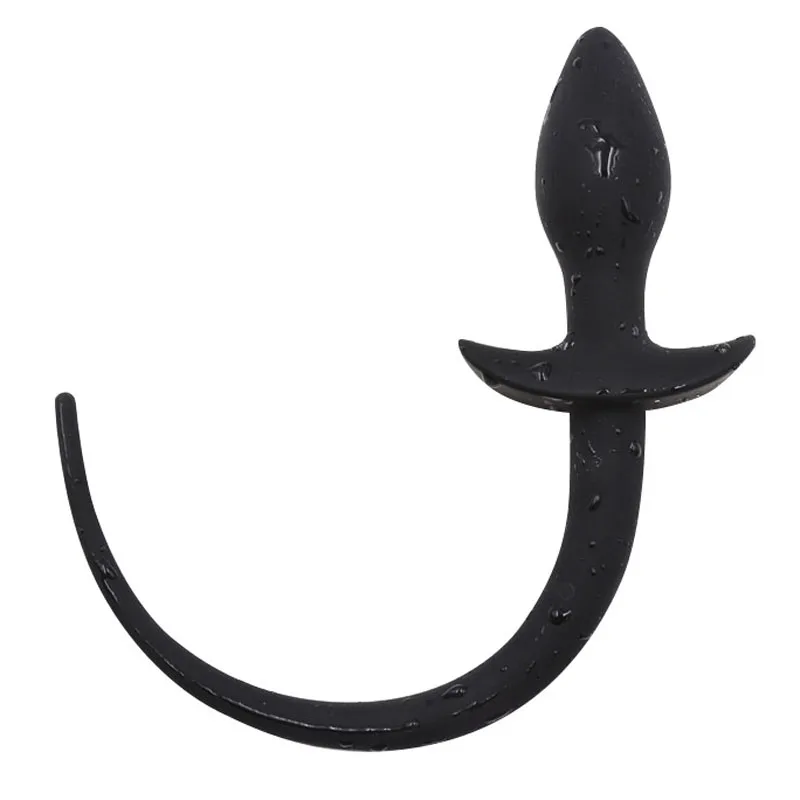 Силиконовая Анальная пробка хвост анальный расширитель стимулятор Buttplug