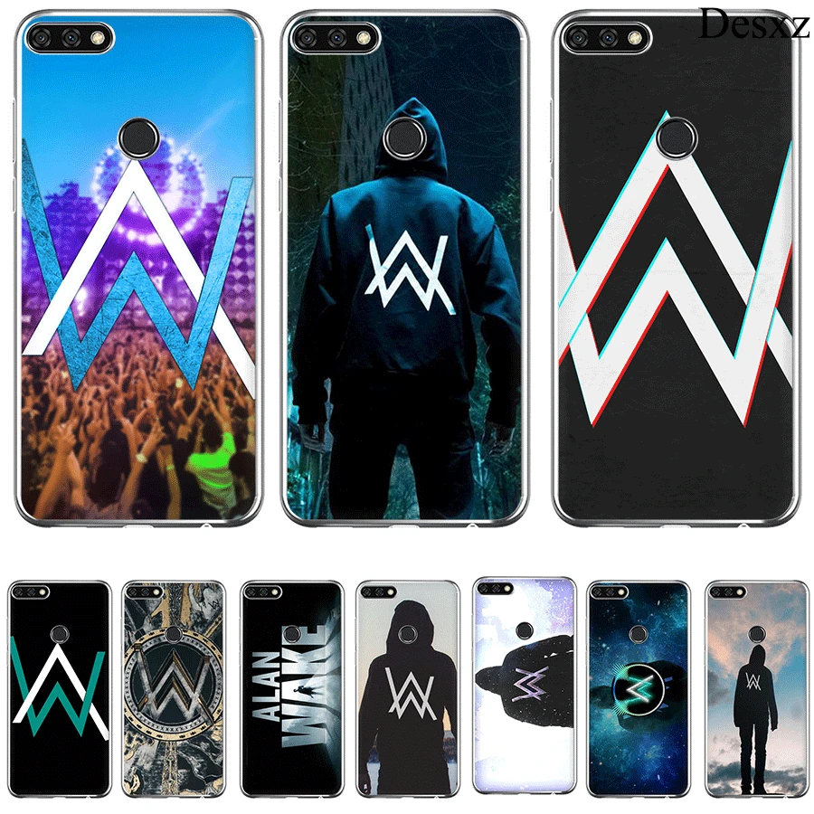 Чехол для телефона Alan Walker чехол Huawei Honor Note 6A 7A 7C 7X 8 8X 9 10 Lite мягкий