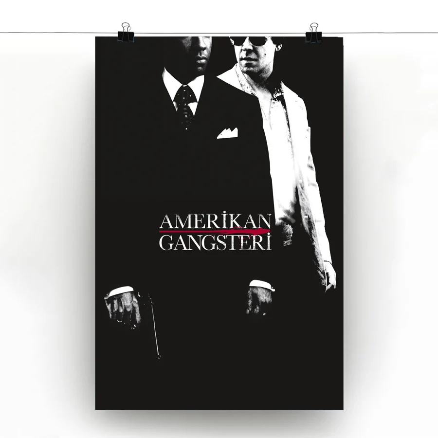 Индивидуальные принты Американский Гангстер (2007) кино плакаты настенное