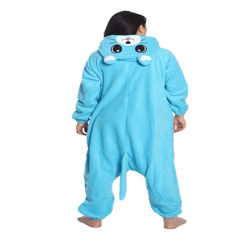 Китайский рынок онлайн синяя мышка Onesie Footed Пижама Хэллоуин косплей зимняя пижама