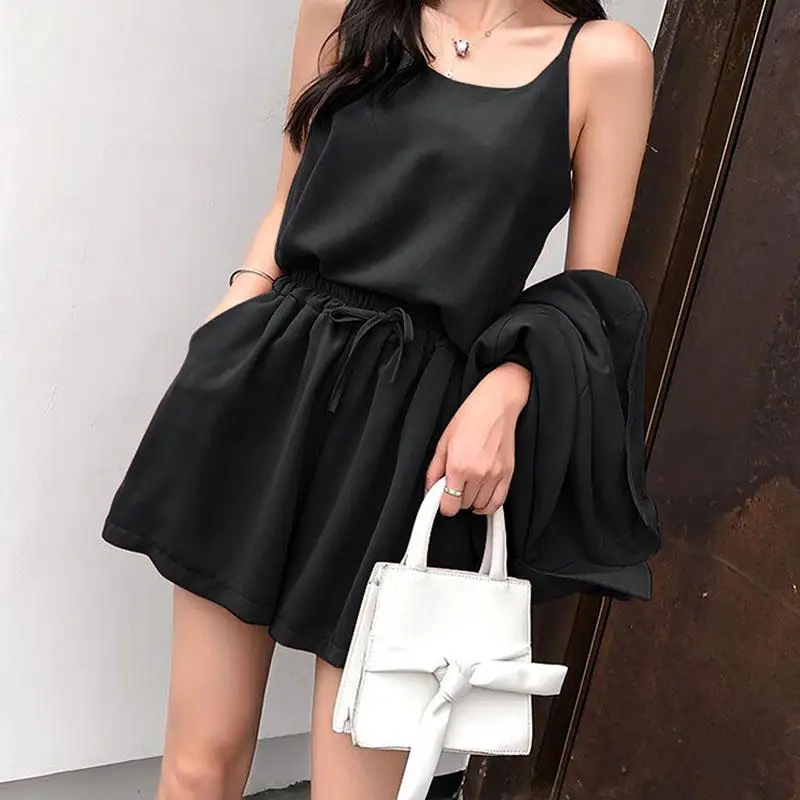 2019 женские комплекты весна лето 3 шт костюмы блейзеры + камзол Шорты повседневные