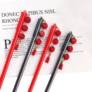 1 шт. гелевая ручка для творчества 0,5 мм Kawaii Китай Фонари кулон нейтральные ручки для школы письменные подарок для студентов ручка героя из мультфильма