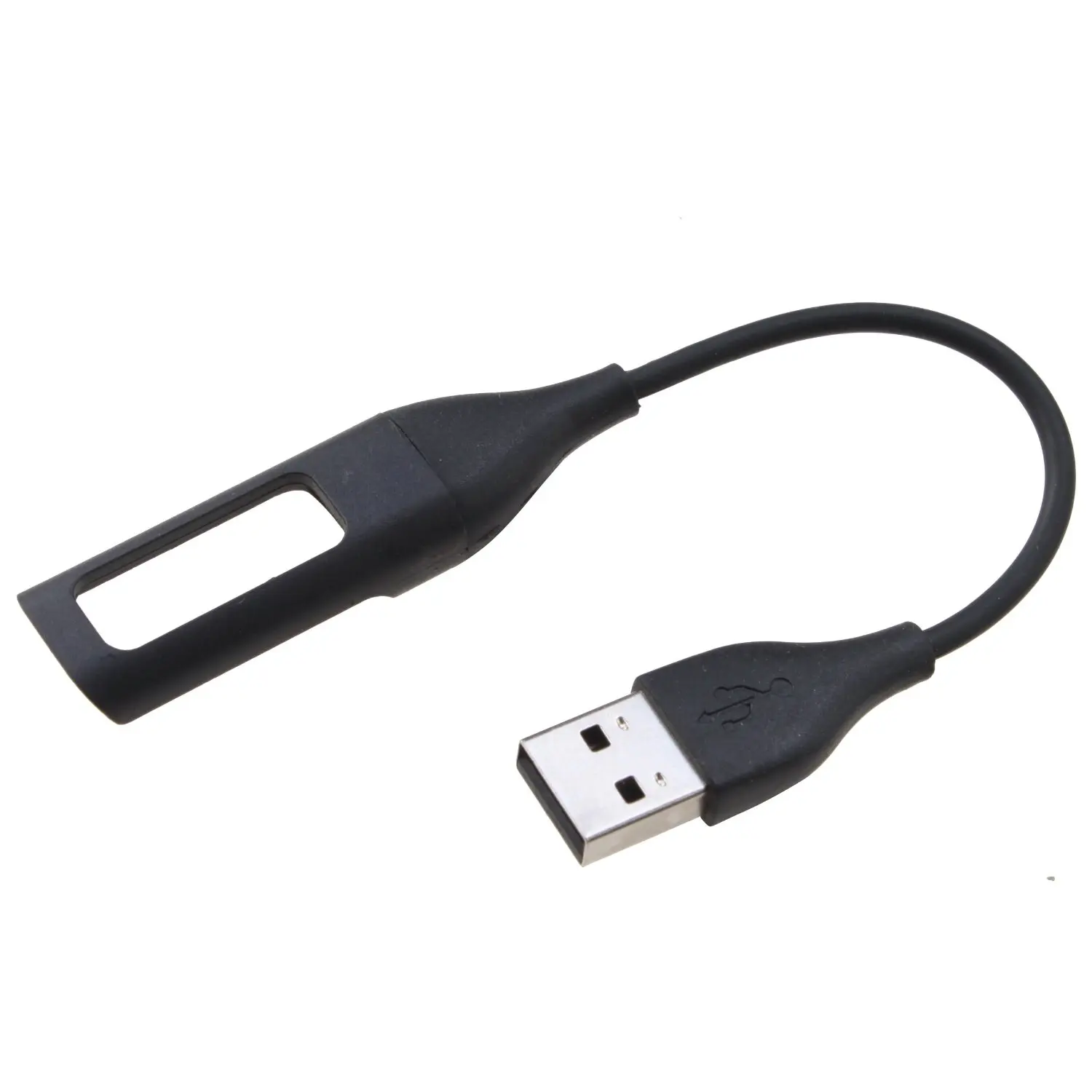Сменный usb-кабель для зарядки и гибкого беспроводного браслета черного цвета |
