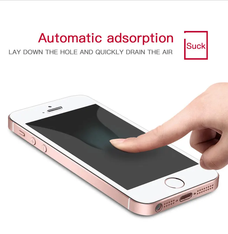 Защитный чехол из закаленного стекла 9H для iPhone 7 7Plus 4 4S 5 5S 5C 5SE 8X6 6S Plus XR Xs Max, Защитная пленка для телефона