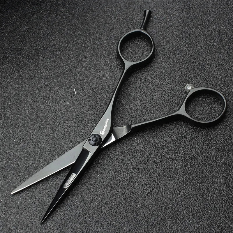 Стрижка волос черная маленькая 4 5 дюйма белый камень вращающийся винт простая