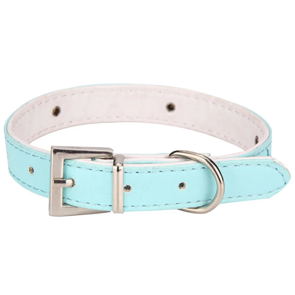 Ошейник для собак маленьких больших товары домашних животных кожаный