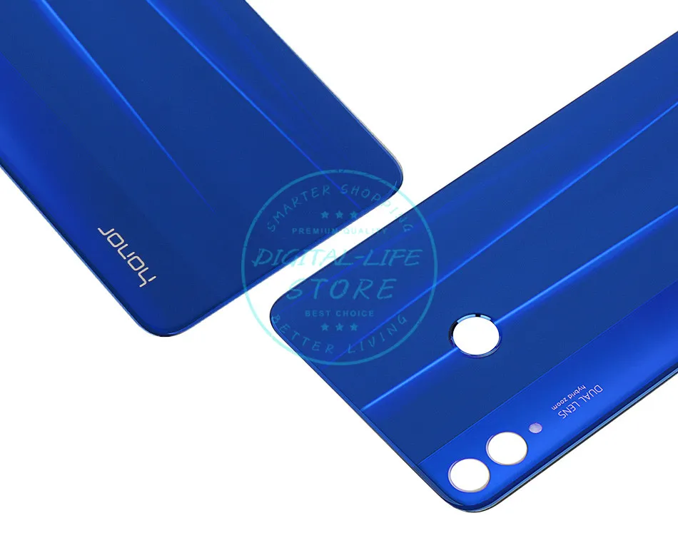 Оригинальная задняя крышка для Honor 8X для huawei View 10 Lite, задняя крышка для батареи, корпус, запасные части для ремонта