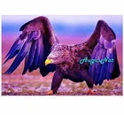 Алмазная живопись с орлом, полная квадратная фотография, 5d, сделай сам, кристалл, наклеиваемая Настенная картина, алмазная настенная бумага, мозаичные наклейки