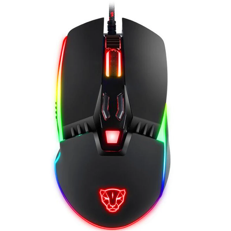 Motospeed V20 Проводная компьютерная игровая клавиатура Мышь 8 кнопок 5000 Точек на дюйм