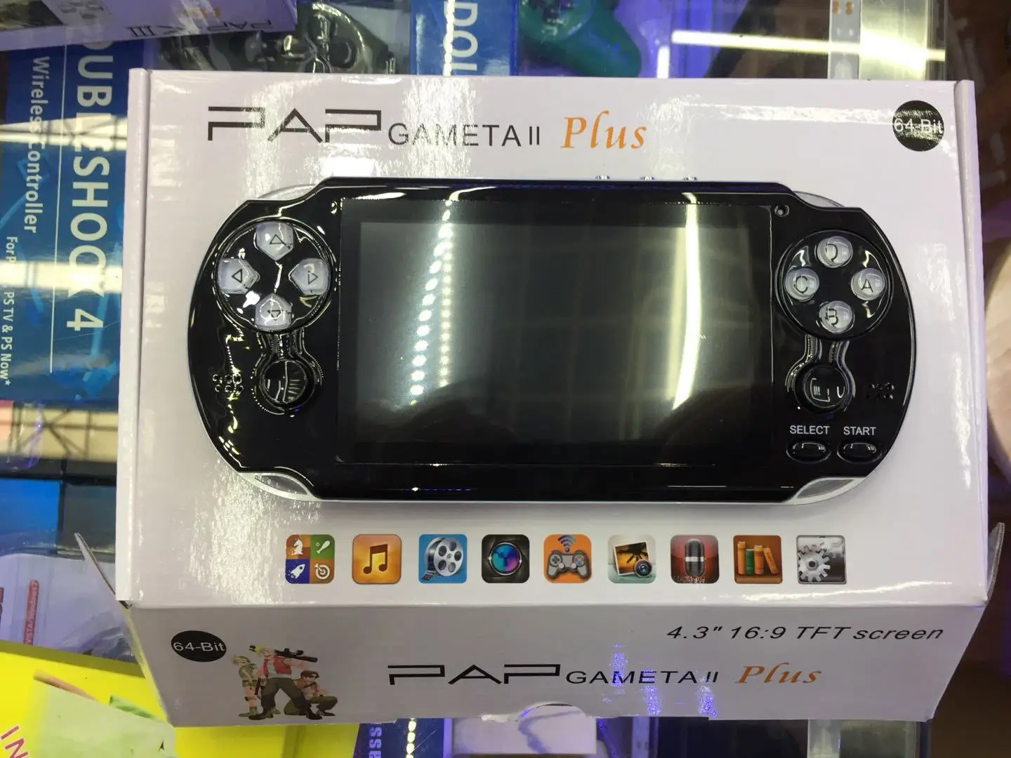 Портативная игровая консоль 64 бит портативная игровая машина PXP NES FC World PAP GAMETA2 16g портативная игровая консоль