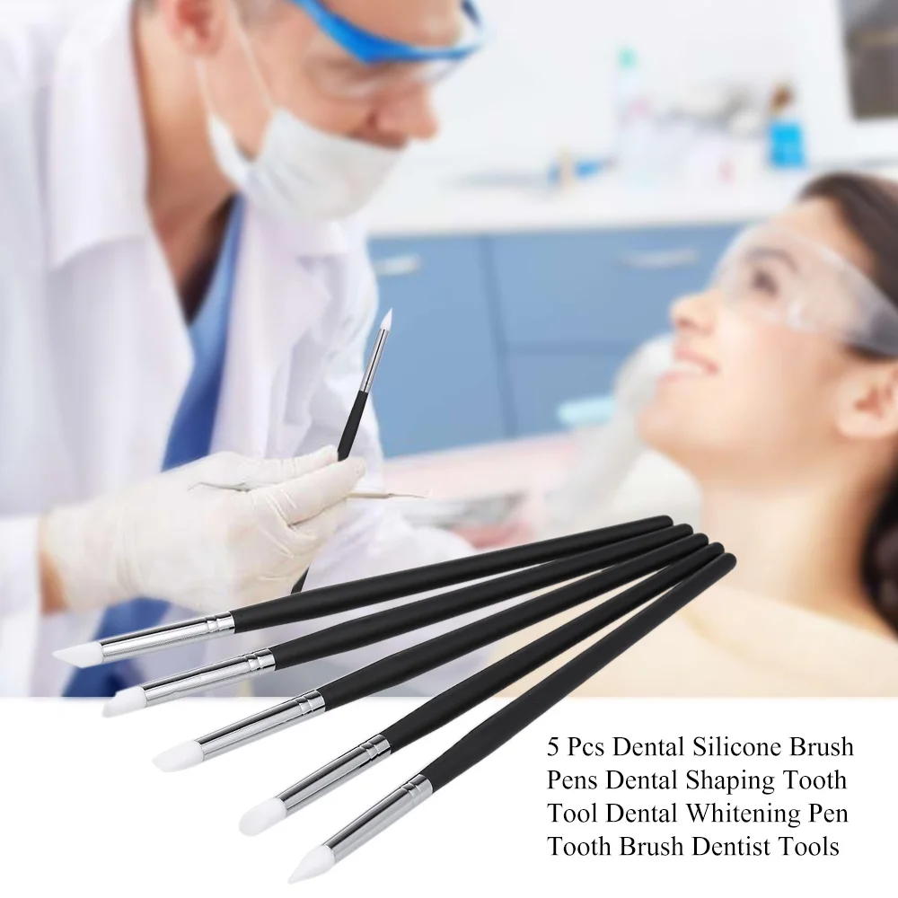 5 шт. каучуковые ручки для зубов|Отбеливание зубов| |