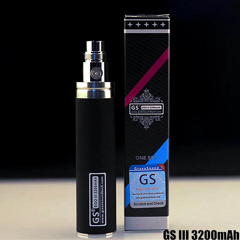 Электронная сигарета GS ego III 3200 мАч аккумулятор большой емкости e подходит для