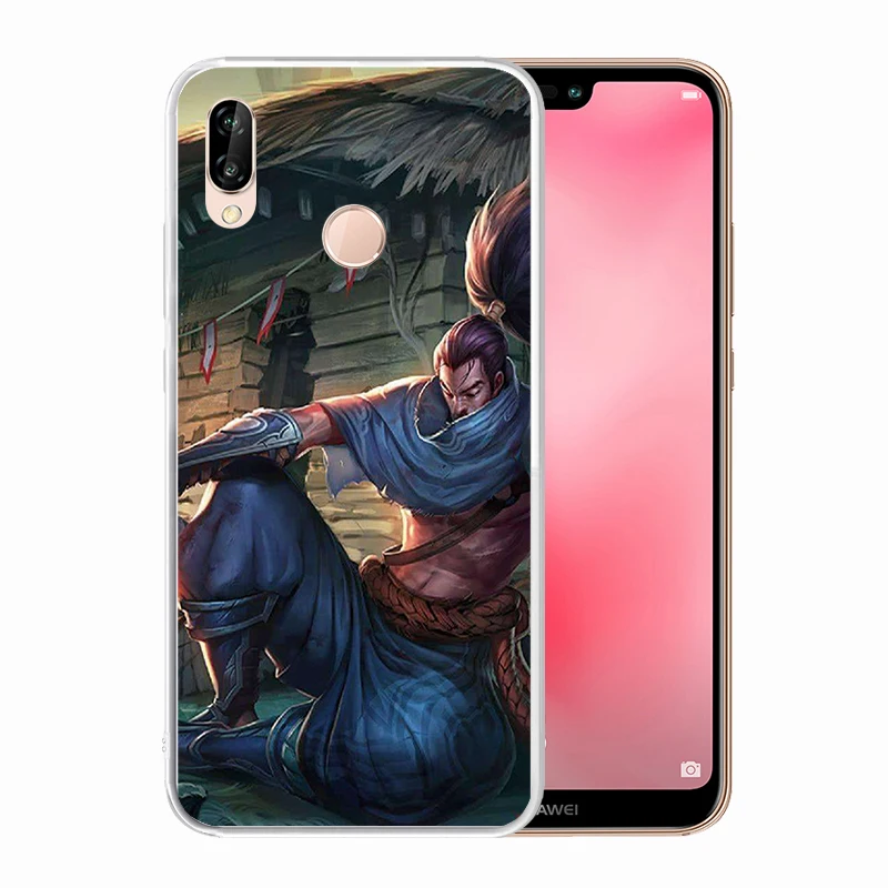Тонкий Силиконовый ТПУ мягкий чехол для телефона huawei P20 Lite/Нова 3E крышка Капа Fundas