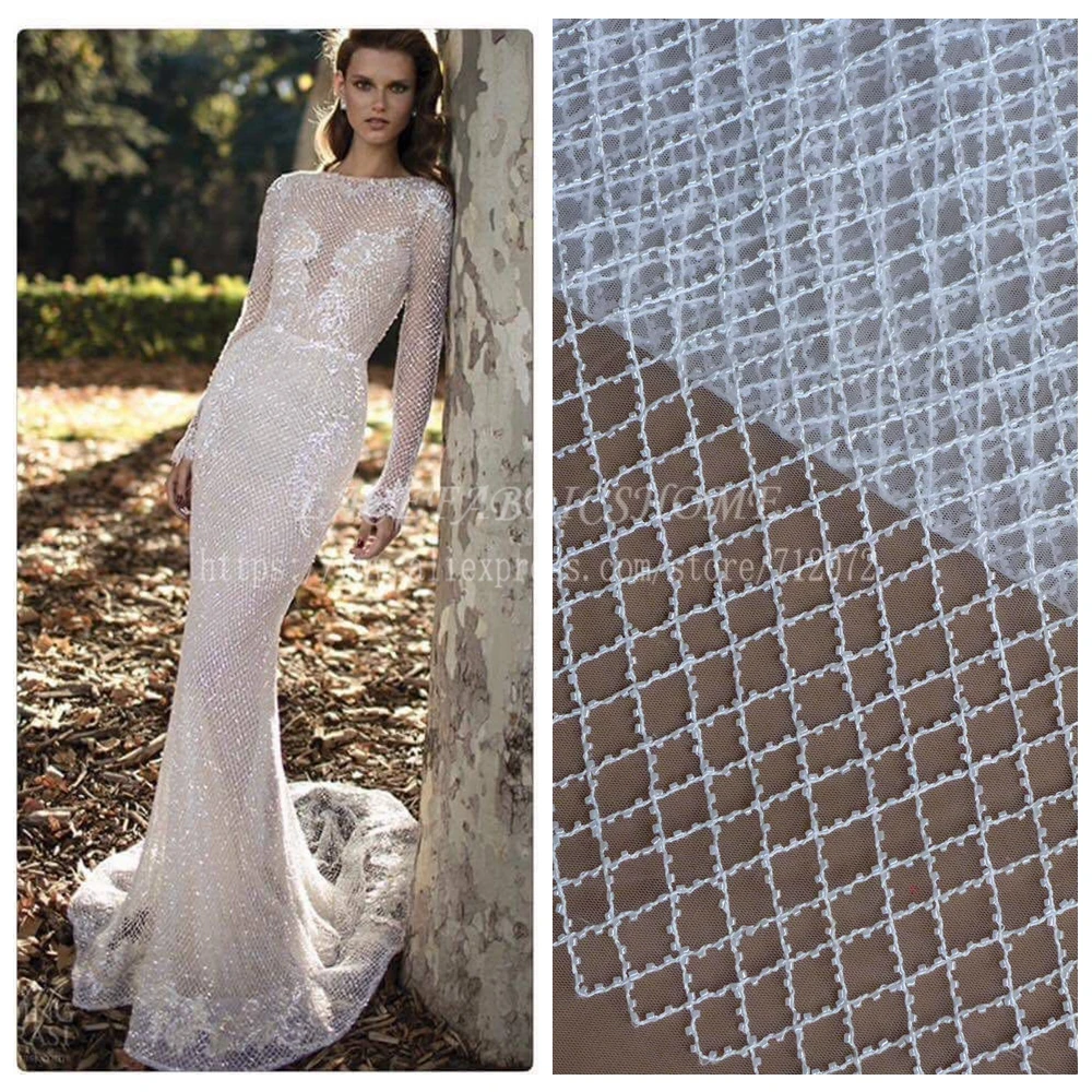 La Belleza белое/черное/винное свадебное платье с бусинами ткань черного цвета Ширина