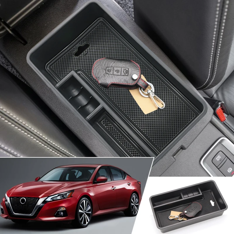 Черный подлокотник для салона автомобиля Nissan Altima 2019 2020 1 комплект | Автомобили и