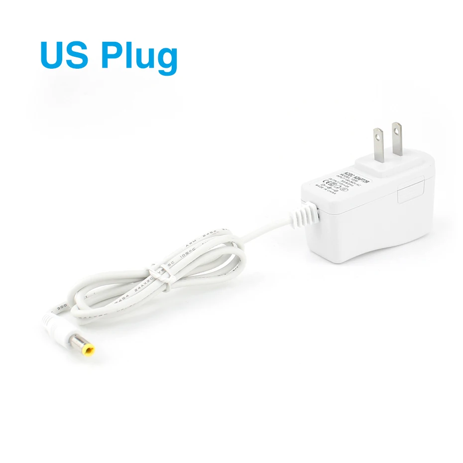 Высокое качество US/EU адаптер питания DC 12V AC 100-240V светодиодные трансформаторы