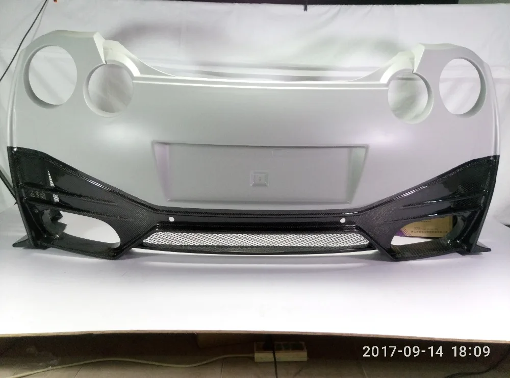 Автомобильный Стайлинг для Nissan GTR R35 CBA DBA часть углеродного волокна Nismo Ver2 стиль