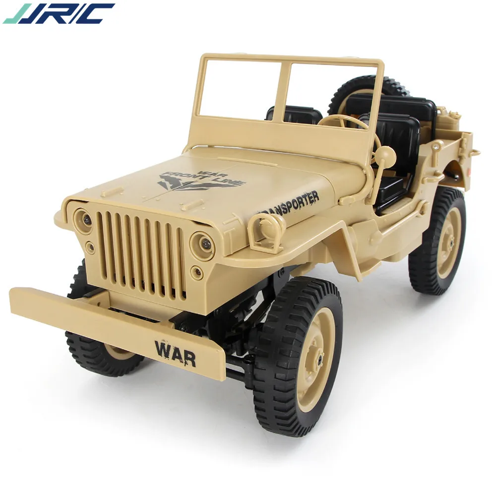 JJRC Q65 1:10 RC Автомобиль 2,4G 4WD трансформер пульт дистанционного управления светильник джип четыре колеса внедорожный военный грузовик скалолазание Машинки Игрушки