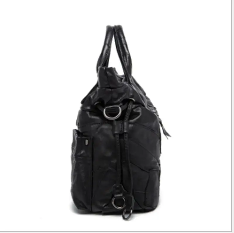 2017 новые кожаные сумки из овчины модная сумка сшитая Одна Xiekua посылка женская |