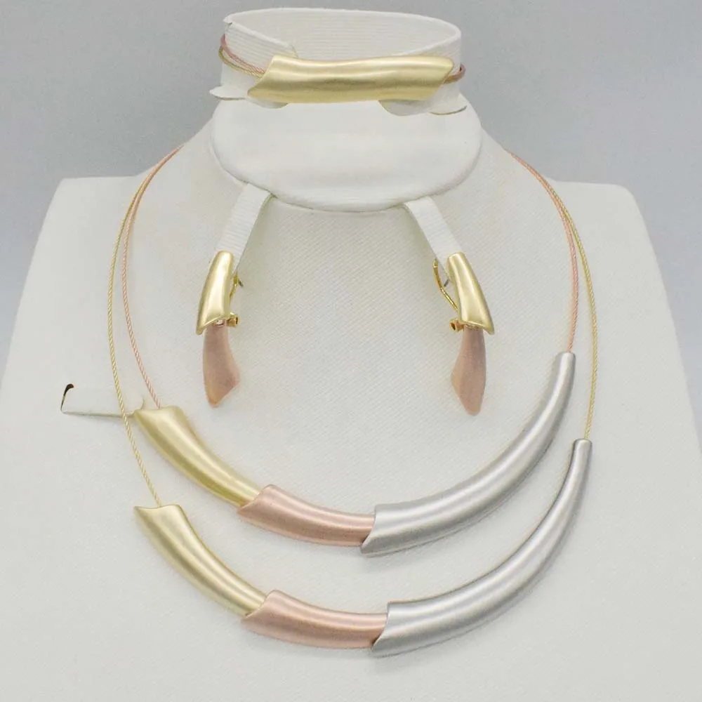 Набор ювелирных изделий из бисера золотого цвета в африканском стиле|parure bijoux|parure