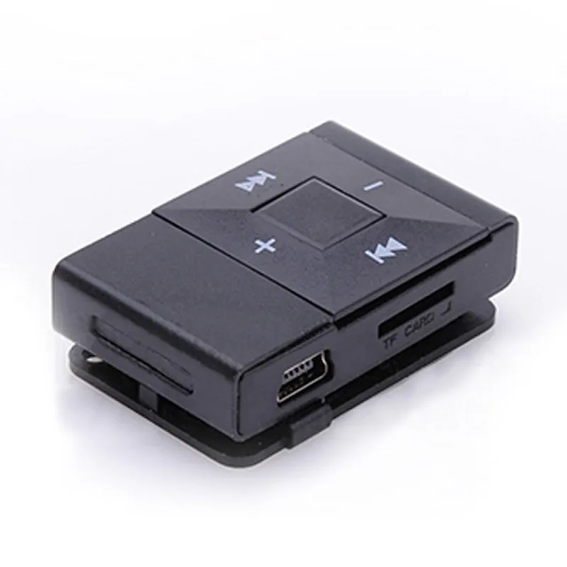 Модный Мини USB клип цифровой Mp3 музыкальный плеер Поддержка 8 Гб SD TF карта Гладкий