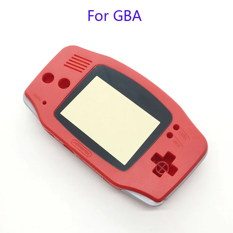 11 Red Чехол для корпуса+ Защитная пленка для объектива+ наклейка для Gameboy Advance Игровая приставка GBA - Цвет: 11 Red