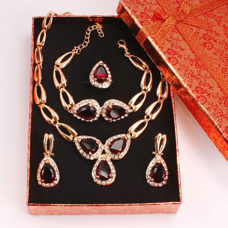 Модный свадебный комплект ювелирных изделий из африканских бусин набор ожерелья