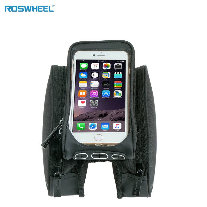 Сумка для смартфона ROSWHEEL с большим сенсорным экраном 5 7 дюйма|roswheel bicycle|cycle pannierroad