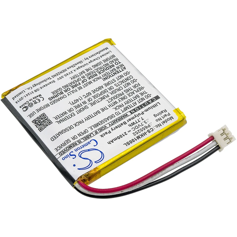 Аккумулятор Cameron Sino 2100 мАч для Harman Kardon Esquire Mini P655252|Батареи MP3/MP4 плееров| |