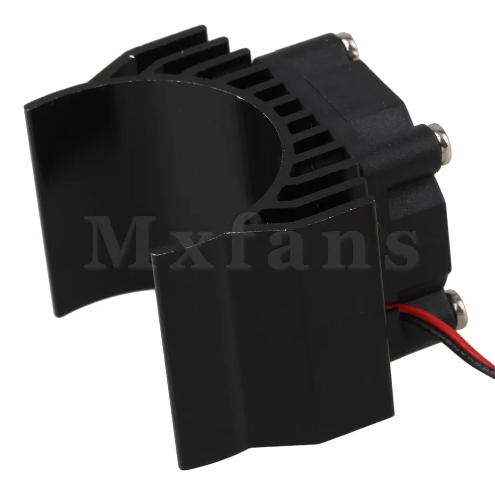 Mxfans черный RC1: 10 модель автомобиля алюминиевый N10091 540 550 теплоотвод запасной