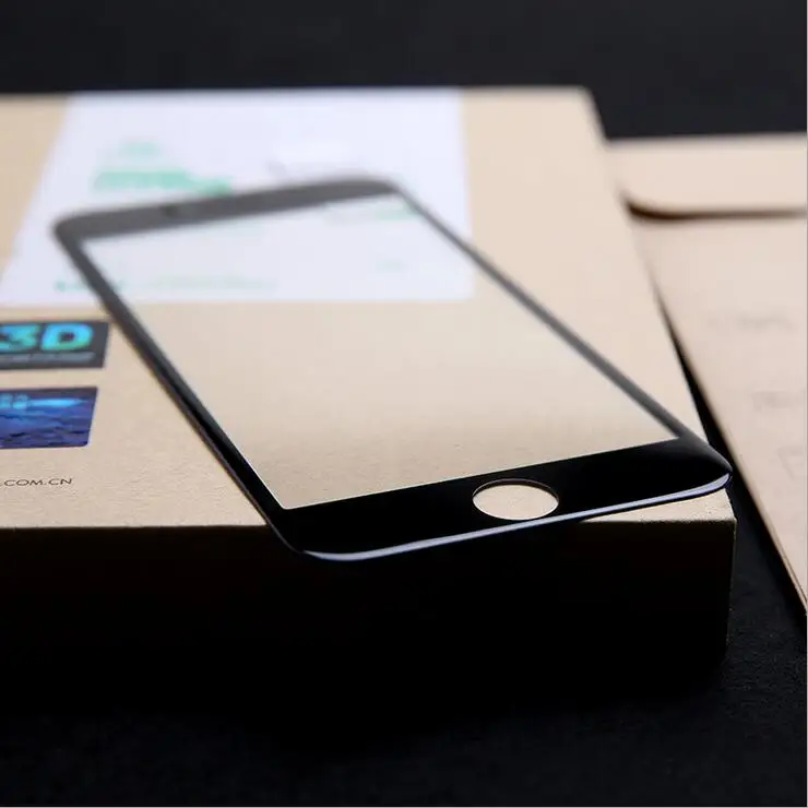 3D защита из закаленного стекла для Apple iphone 6 6s Plus экрана Ультратонкий чехол
