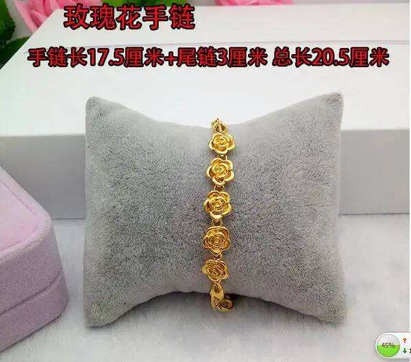 Можно выбрать стиль моды Имитация действительно песок золото роза цветок дамы