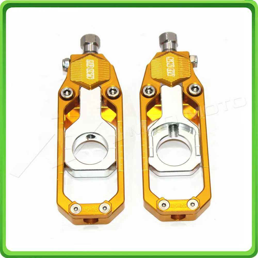 Регулятор натяжителя цепи мотоцикла подходит для APRILIA RSV4 2009 2010 2011 2012 2013 золотистый и серебристый