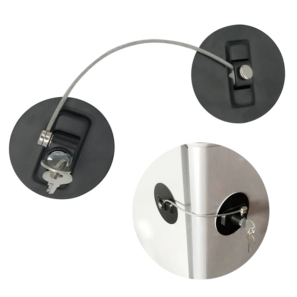 Rustproof Многофункциональный Холодильник для окон без перфорации безопасный замок