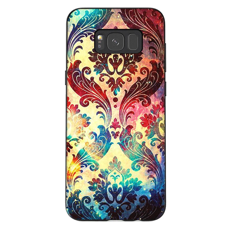 Силиконовый Мобильный чехол для телефона samsung S6 S7 край S8 S9 S10 Plus Note 8 9 M10 M20 M30 M40
