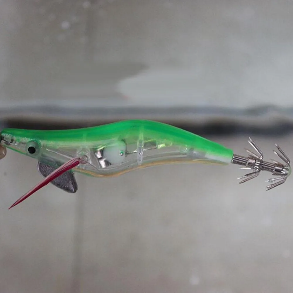 2016 ГОРЯЧИЙ Деревянный Креветки Bionic Прикормы Крюк Реалистичные Flase Приманки