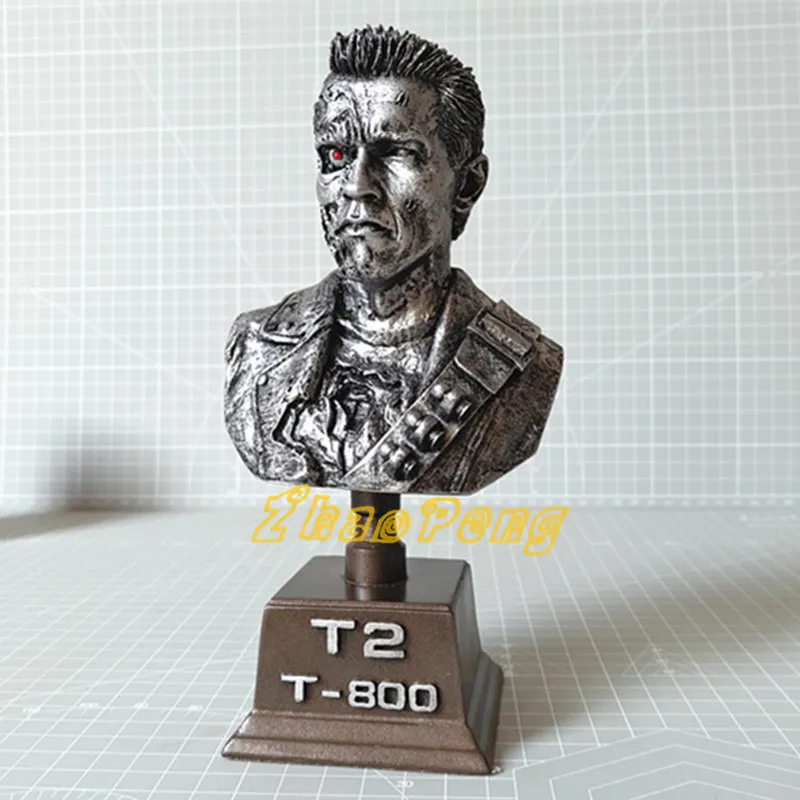 20 см Терминатор T800 бюст боевой урон версия модели фигуры Шварценеггер фигурку