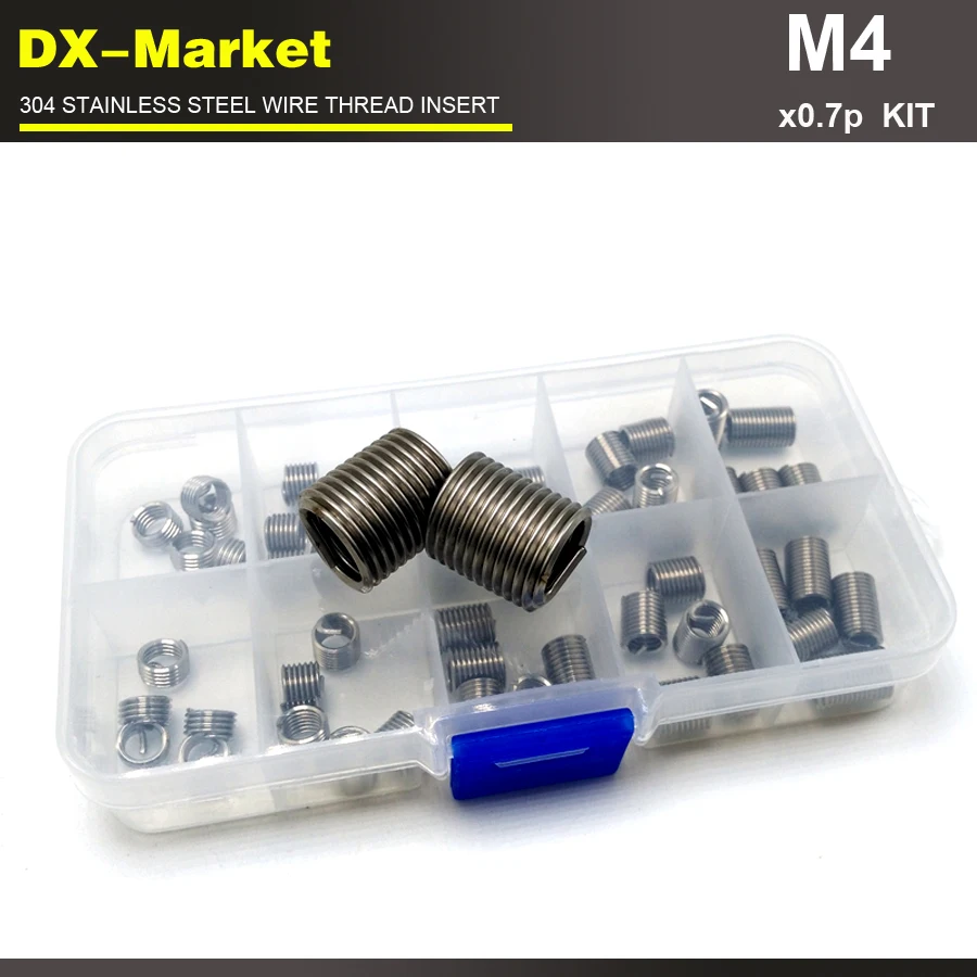 M4 * 0 7 P 100 шт. 1d 1.5d 2d 2.5d 3d каждый 20 резьба двигателя ремонт винта фоторезьба sus304